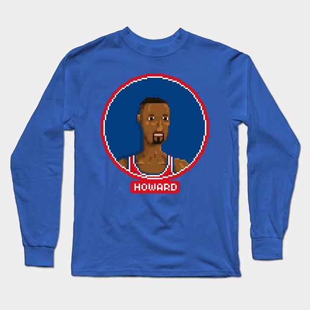 Juwan Howard Long Sleeve T-Shirt by PixelFaces